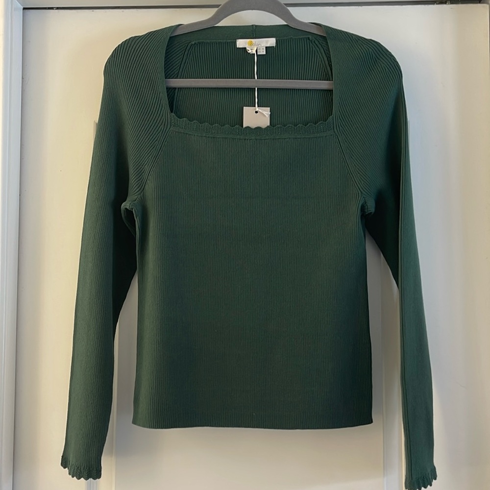 Boden lightweight square neck sweater